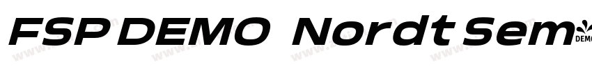 FSP DEMO   Nordt Sem字体转换